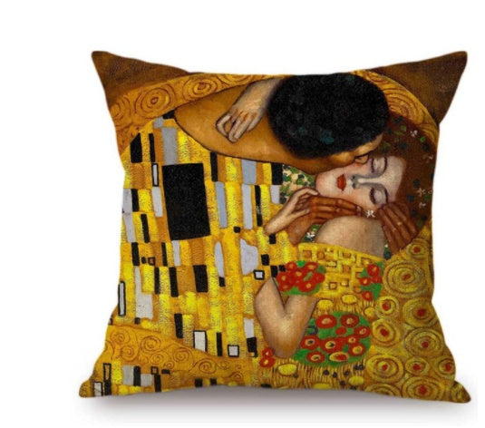 Van Gogh Oil Painting Pillow