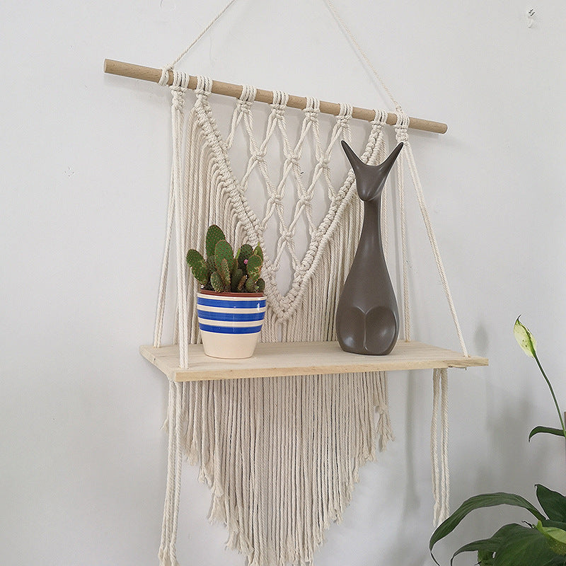 Bohemian tapestry rack