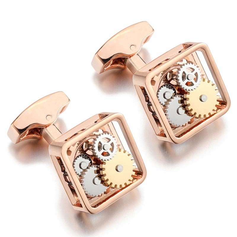 Square Gear Cufflinks for those that appreciate details