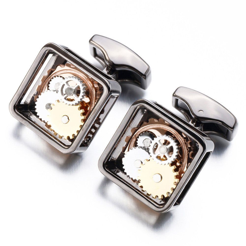 Square Gear Cufflinks for those that appreciate details