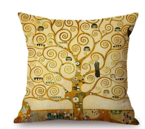 Van Gogh Oil Painting Pillow