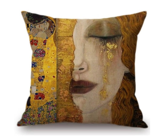 Van Gogh Oil Painting Pillow