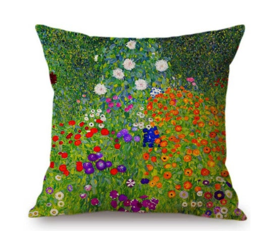 Van Gogh Oil Painting Pillow