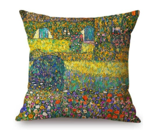 Van Gogh Oil Painting Pillow