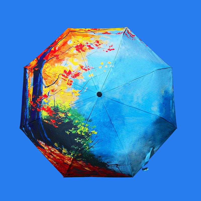 Van Gogh Oil Painting Umbrella